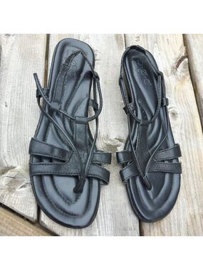 BORN Concept Leather Sandals Size 9